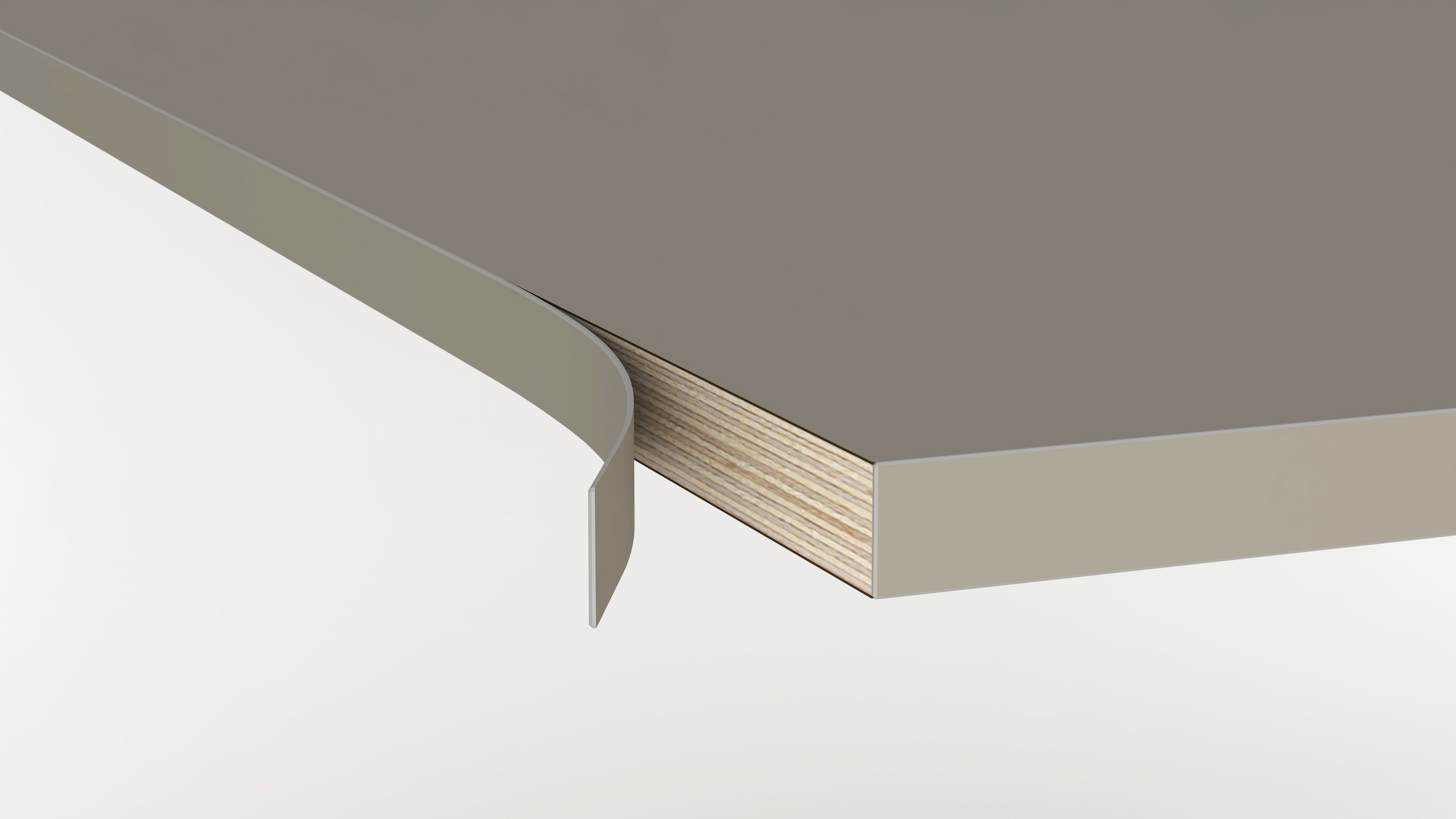 EAW1274D1/23 NEWEDGE ABS PILAR NOGAL AMERICANO EDGE 23MM (10 METER)